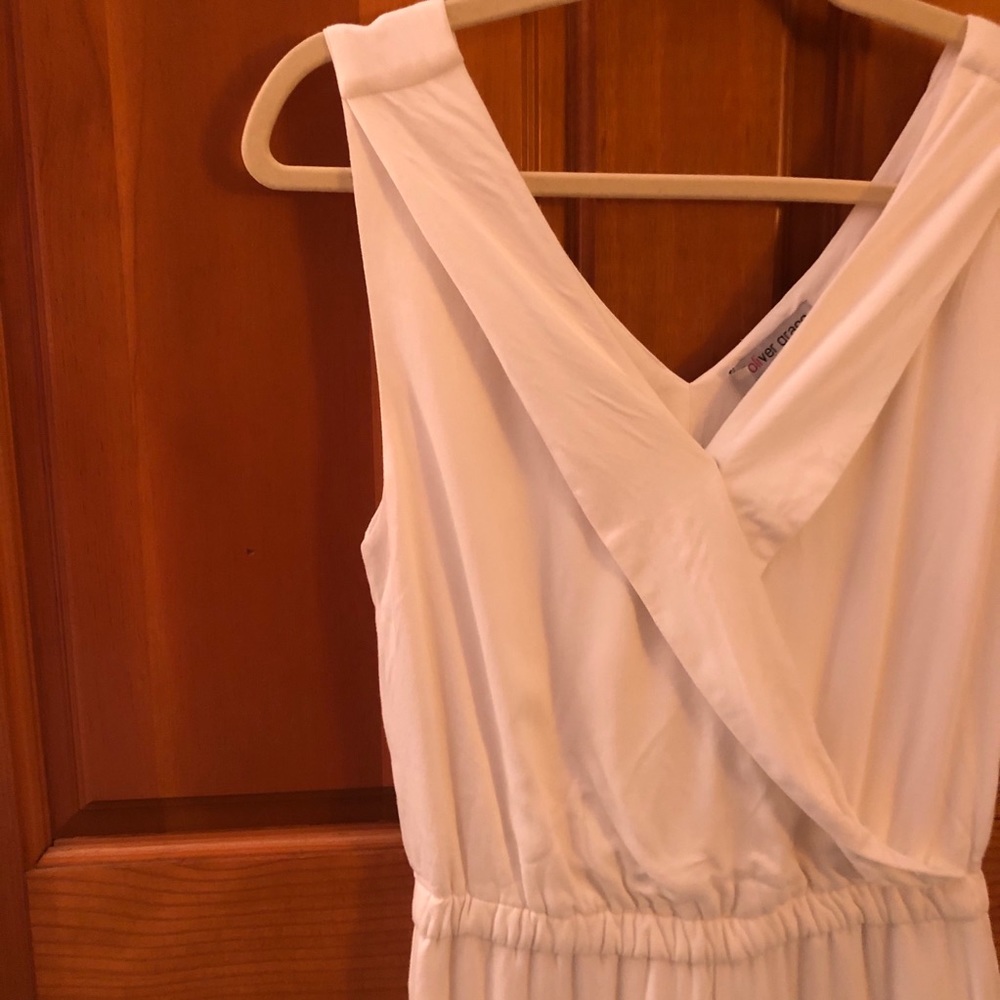 White Oliver Grace Sabrina Jumpsuit